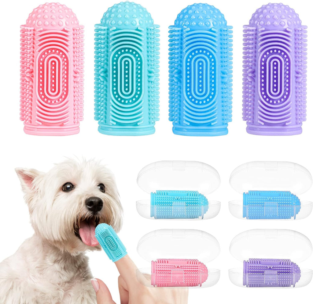 Escova de dentes dedeira em silicone
