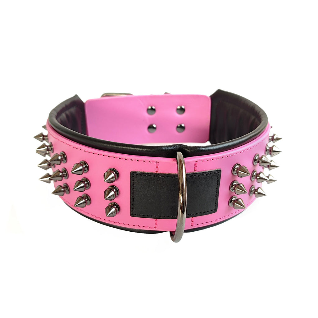 Coleira de Couro com Bandana