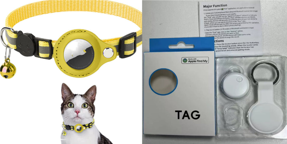 Coleira refletora para gatos com suporte para AirTag – foto 19