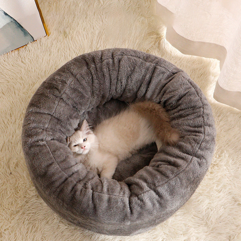 Cama calmante redonda (donut) – foto 4