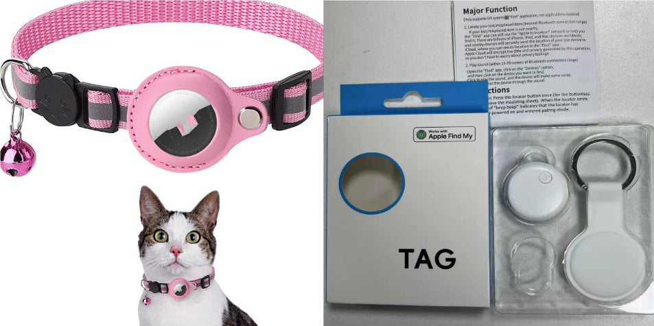 Coleira refletora para gatos com suporte para AirTag – foto 15