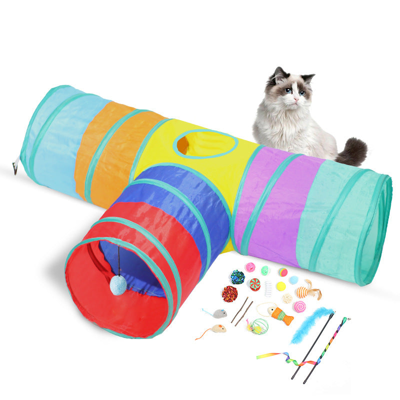 Túnel/tenda dobrável para gatos – foto 2