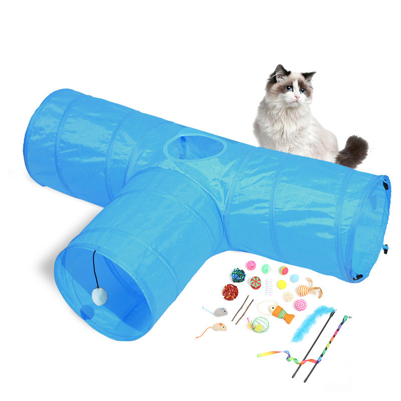 Túnel/tenda dobrável para gatos – foto 8