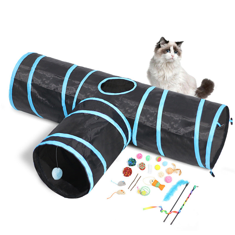 Túnel/tenda dobrável para gatos – foto 4
